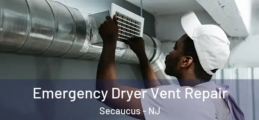 Emergency Dryer Vent Repair Secaucus - NJ